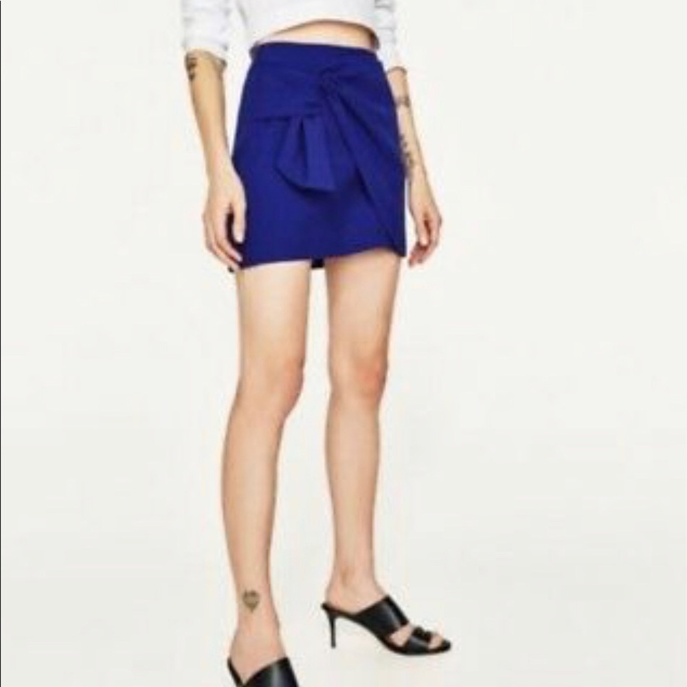 Zara skirt blue